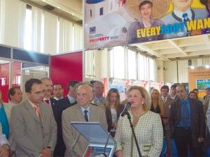 Tourism Development Minister Fanni Palli-Petralia’s opening speech at the first Tourism and Property Show held at the former Athens Airport.