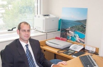 Dimitris Tyrokomos, sales manager of Aquila Hotels and Resorts.