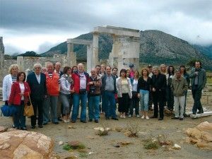 Some of HATTA guests welcomed to Naxos.