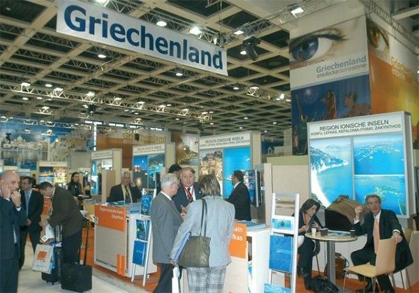 Greece's stand at ITB 2007