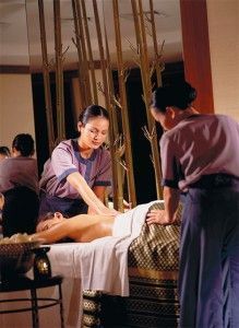 First-class services provided at the Banyan Tree spa in Bangkok, soon to be available in Greece.