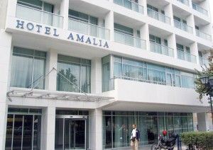 Amalia Hotel in Syntagma, Athens.