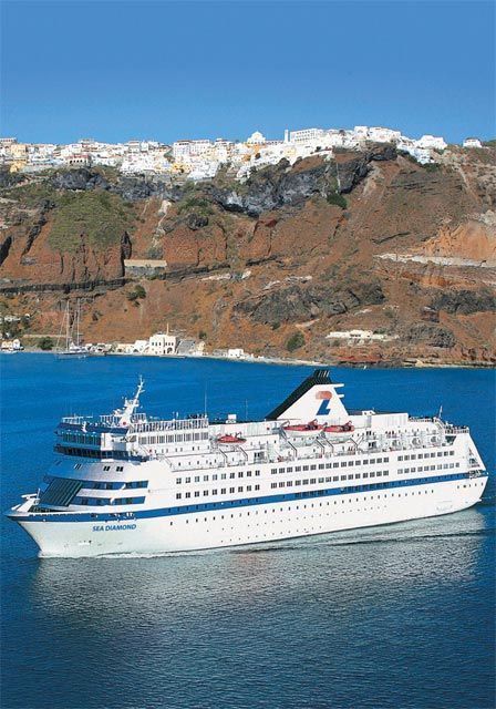 Louis Cruise Lines' "Sea Diamond"
