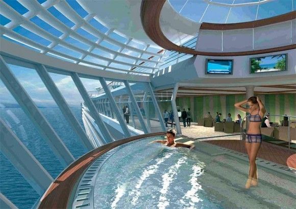 "Freedom of the Seas," world's biggest cruise ship,owned by Royal Caribbean International, is ready to sail its first cruise.