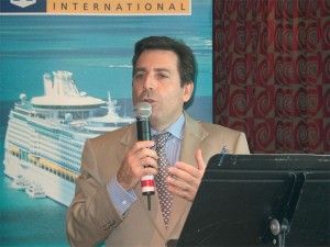 Andreas Stylianopoulos, general manager of Navigator Travel, the exclusive representative for Royal Caribbean International in Greece and Cyprus.