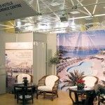 The AKS Hotels & Convention Center stand concentrated on presenting its new center, which opens this May. It will feature 700-delegate and 200-delegate halls, an exhibition hall of 1,200 meters and 14 syndicate rooms.
