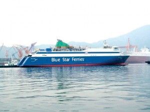 Hellas Flying Dolphins reached an agreement with the Scaramaga Hellenic Shipyards for the purchase of two Blue Star-type "ferries."