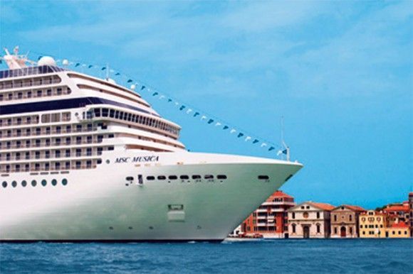 MSC Musica, MSC Cruises' brand new ultra luxurious cruise ship.
