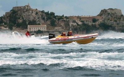 Corfu Hosted Inflatable Boat Races