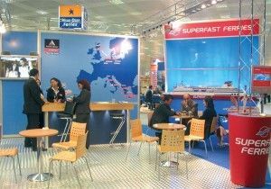 Attica Holdings’ subsidiaries Blue Star and Superfast during recent exhibition.